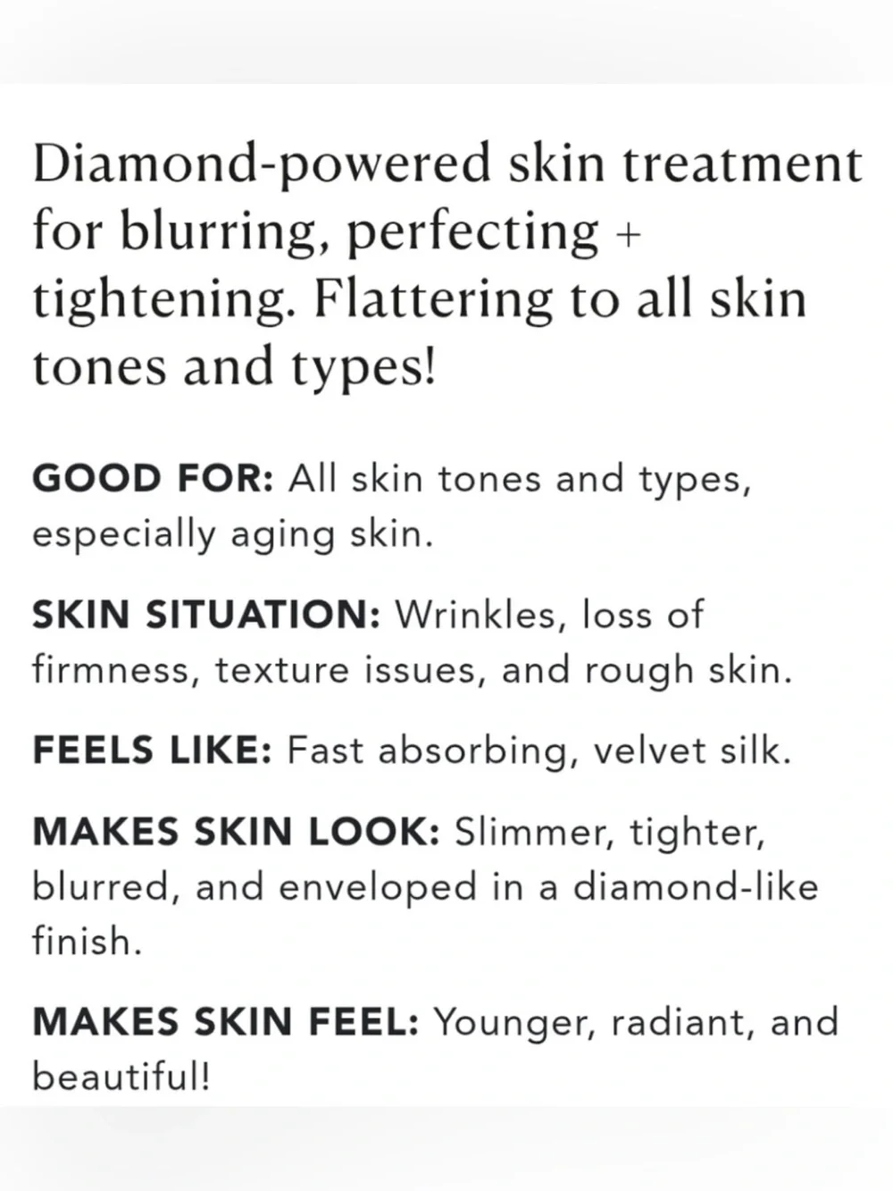 Nakery Beauty Diamond Glow Blur Perfector, New Sealed